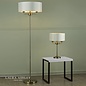 Sorrento - Chandelier Table Lamp - Ivory & Brass - Laura Ashley