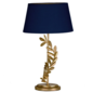 Archer - Leaf Table Lamp with Navy Shade - Laura Ashley