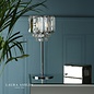 Vienna - Art Deco Crystal Table Lamp - Laura Ashley