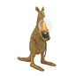 Skippy - Vintage Gold Kangaroo Table Lamp