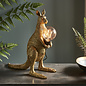 Skippy - Vintage Gold Kangaroo Table Lamp