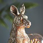 Skippy - Vintage Silver Kangaroo Table Light