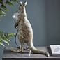 Skippy - Vintage Silver Kangaroo Table Light