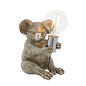 Noah - Vintage Silver Koala Bear Table Light