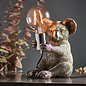 Noah - Vintage Silver Koala Bear Table Light