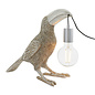 Lauren - Toucan Table Lamp - Vintage Silver