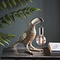 Lauren - Toucan Table Lamp - Vintage Silver