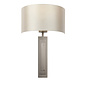 Flamborough - Luxury Modern Bronze Wall Light with Mink Shade