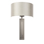 Flamborough - Luxury Modern Bronze Wall Light with Mink Shade