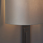 Flamborough - Luxury Modern Bronze Wall Light with Mink Shade