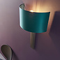 Flamborough - Luxury Bronze Wall Light with Teal Shade