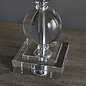 Mount - Crystal Glass Two Sphere Table Lamp