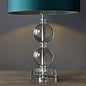 Mount - Crystal Glass Two Sphere Table Lamp