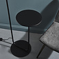 Runswick - Minimalist Floor Light with Black Shade - Black