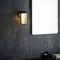 Ayton - Luxury Brushed Bronze & Frosted Glass LED Outdoor/Bathroom Wall Light