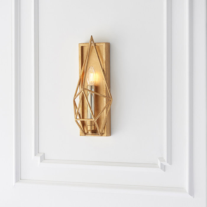 Ramshill - Gold Leaf Cage Wall Light