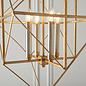 Ramshill - Large Gold Leaf Cage Multi Pendant Lantern
