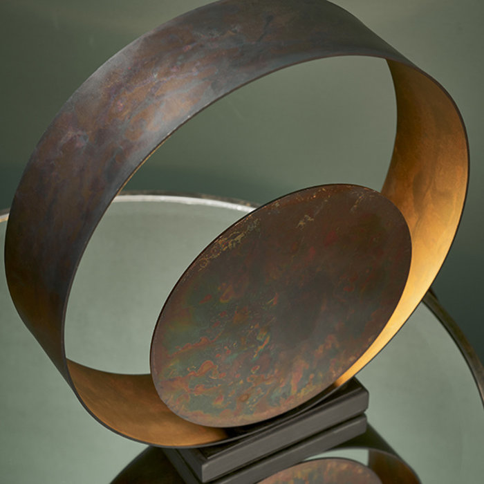 Ripon - Bronze Patina Diffuser Table Lamp