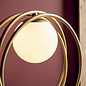 Dalby - Mid Century Brushed Gold Hoops Table Light