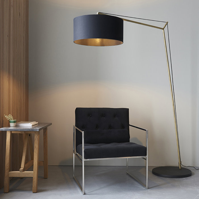 large modern floor lamp