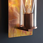Malton - Luxury Industrial Copper Patina Wall Light