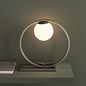 Cornelian - Mid Century Silver Ring Table Light ht