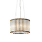 Whitby - Luxury Glass Rod Drum Feature Light