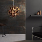 Holbeck - Starburst Copper Feature light  with Tinted Glass Spheres