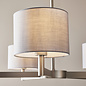 Bempton -  Large Modern Chandelier with Grey Shades