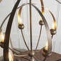 Wheatcroft - Aged Bronze Orbital Sphere Feature Light