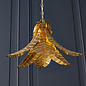 Irton - Tropical Palm Leaf Pendant - Gold