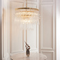 Osgodby - Tiered Glass Feature Chandelier - Gold Plated