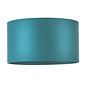 Mead - Satin Teal Drum Shade - Matching Lining