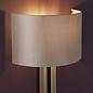 Vernon -  Brass Modern Luxury Wall Light with Mink Shade