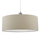 Ecru Easy Fit Drum Taupe Pendant Shade - 60cm