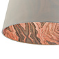 Coral - Easy Fit Grey Drum Pendant Shade - 49cm