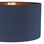 Dominic - Easy Fit Navy Blue & Copper Pendant Shade - 40cm