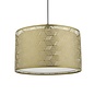 Munro  - Geometric Gold Drum Easy Fit Shade