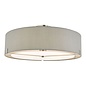 Santino - Semi Flush Grey Drum Feature Light