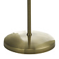 Hazel - LED Adjustable Neck Reading Floor  Lamp - Antique Brass