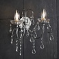 Tabby - Classic Waterfall Crystal Wall Light