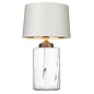 Kew Clear Glass Vase Table Lamp - David Hunt