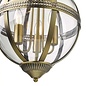 Heritage - Classic Globe Lantern - Antique Brass & Glass