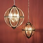 Heritage - Large Classic Globe Lantern - Polished Nickel & Glass