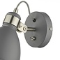 Freddy - Nordic Spotlight - Grey & Satin Chrome