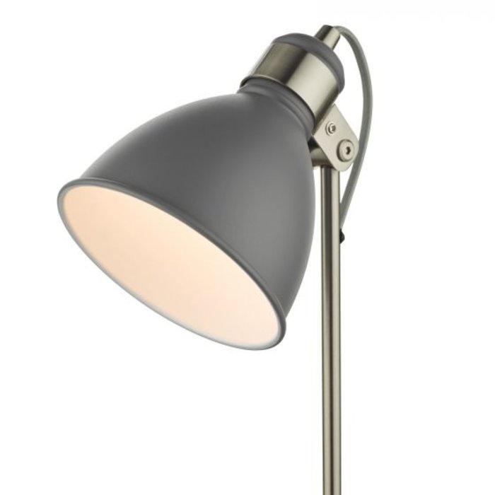 Rover - Jointed Industrial Desk Lamp - Satin Chrome - Lightbox