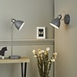 Freddy - Nordic Dark Grey & Satin Chrome Desk Lamp