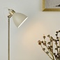 Freddy - Nordic Cream & Brass Table Lamp