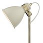 Freddy - Nordic Cream & Brass Table Lamp