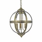 Heritage - Classic Globe Lantern - Antique Brass & Glass